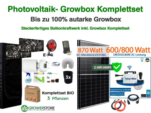 photovoltaik growbox