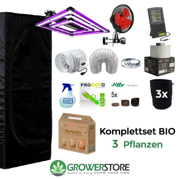 growbox hochwertig 80x80 lumatek